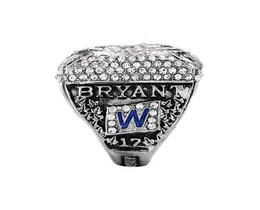 Nowe przybycie Bryant 2016 Cubs World Baseball Championship Ring Pierścień Fan Gift Wysokiej jakości Whatle 5919042