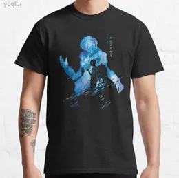Camisetas masculinas poesia orpheus azul ver.Persona 3 camiseta de camiseta de tamanho grande