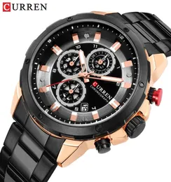 Curren Mens Watches 2019 Relogio Masculino Men039s Assista Luxury Famous Top Brand Sport Satan Watch Quartz Militar Men Wristwatch Rel9291899