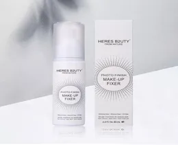 Ansikts Primer Makeup Setting Spray Fix Po Finish Hud Refresher Långlastande naturlig silikonolja 60ML7432549