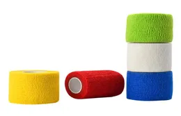 5 Colors Elastic Bandage Medical Tape Disposable Nonwoven Waterproof Self Adhesive Elastic Bandage Tattoo Accesories Grip Waterpro2787152