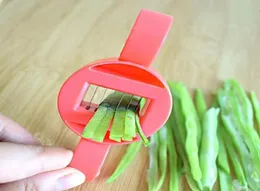 Bean Slicer Cutter Stringer Remover Peeler French Style Green Beans Vegetables Runner Slicers Cutters Stringer Remover Peelers3993814