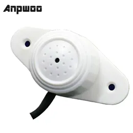 ANPWOO CCTV MICHROPHONEオーディオ入力ワイド範囲オーディオセキュリティAHD DVR IPカメラ監視モニター用のサウンドデバイスのピックアップサウンドデバイス
