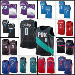 Cade 2 Catingham Tracy 1 McGrady Mitchell Penny 1 Hardaway Basketball -Trikot -Jersey Damian 0 Lillard 2139