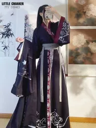 Etniska kläder Ancient Chinese Cosplaycostumes Hanfu för kvinnor tang passar traditionella kinesiska Hanfu Vestido Tradicional Chino Para Mujer