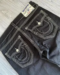 Kvinnors jeans kvinnor y2k vintage gotisk mode broderad hiphop street fritid denim byxor vacker hög midja rak ben bred