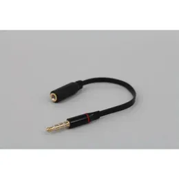 Livello cavo audio 4 da 3,5 mm da maschio a femmina Audio Audio OMTP e CTIA Cavo di conversione 3.5 Interfaccia placcata in oro