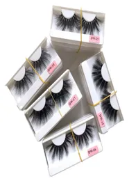 20 стилей 25 мм 3D Mink Eyelash Make Make Mink Mink False Lashes мягкие натуральные густые поддельные ресницы для ресниц Extension Dhl8875678