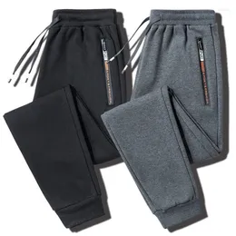 Men's Pants 2022 Autumn Men's Sport Casual Knitted Trousers With Zipper Pockets Solid Color Jogger Male Pantalon Chandal Hombre 237s