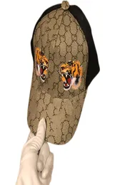 Designer Baseball Cap Hat Hat Quality Tiger Pattern Ape Tela Cappelli Golas Picketed Hat Ladies Sun Cappelli da esterno Casquette Brand Logo8212389