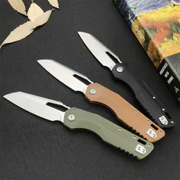 2024 MSI RAM-LOK 210T-10P Manual Folding Knife Stonewashed M390MK Sheepsfoot Plain Blade Polymer Handles Outdoor Survival Camp Hunt Tactical Pocket Utility Tools