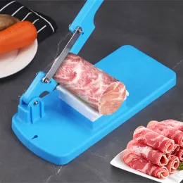 Fruit Vegetable Tools Multifunctional Table Slicer Frozen Meat Cutting Machine Beef Herb Mutton Rolls Cutter Easy Slice Kitchen 2024430