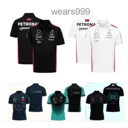 F1 Formuła 1 Racing Polo Suit Summer Short-Sleeved Shirt tego samego stylu Dostosowanie GM9R