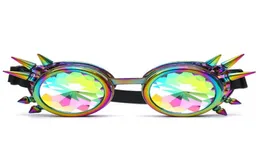 2018 Kaleidoscope Colorful Glasses Rave Festival Party EDM Solglasögon Diffrahted Lens Spectacles Gafas de Sol Mujer Okulary B204689454