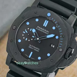 Moda luksusowy projektant zegarków Penarrei Off for Submarine Automatic Mechanical Mens Watch 47 mm