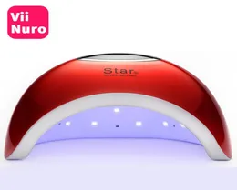 Viinuro 72W UV lamba LED Tırnak Lambası Tırnak Kurutucu Tüm jeller için Polonya Güneş Işık Kızılötesi Algılama 103060'lar Manikür için Smart C193465925