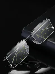 Distans dualuse Läsglasögon Smart Zoom Läsglasögon Progressiv multifokus Gamla blommaglasögon Antifatigue Presbyopic EY7000233