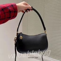 Totes Evening Bags2024 Designer bag Swinger Bag Women Axillary Bag Handbag Purse Genuine Leather 2 Straps Old Flower Top Quality Flap Distress