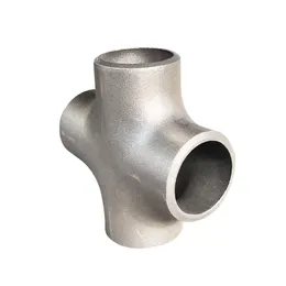 Three-way four-way seamless welding large diameter pipe fittings corrosion resistance, durable specifications complete support custom factory direct sales