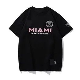 Magliette designer di magliette Miami International Man Shirt Sport Maghi traspiranti Leo Lionel S-3XL