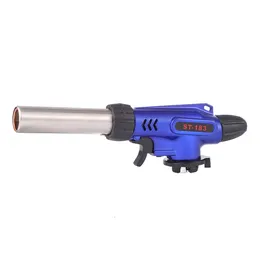 New Trending Hot Sale Eco-Friendly Air Gun Burner Cigarette Lighter Without Gas Torch Outdoor Industrial Butane Flame Spray Gun