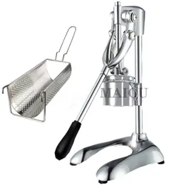 30 cm Lång pommes frites Cutter Extruder Potato Press Maker Rostfritt stål MAKOR FÖR HUSHALS COMMERCIK4970494