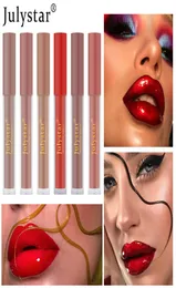 6 Farben Kristall Gelee Feuchtigkeitsspendende Lippenöl plumpen Lipgloss Make -up Sexy Plump Lipgloss Glow Tinted Lippen Fehle 25ml3094935