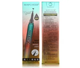 1pcsmakeup Black Liquid Eyeliner Pencil impermeabile 24H Antiblasting Antibloom Antibloom Accurata Draw Eye Liner Penna UP2534547