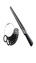 جديد جديد المحترف حلقة Sizer Mandrel Stick Finger Gauge Molege Tool US UK Size 8874067