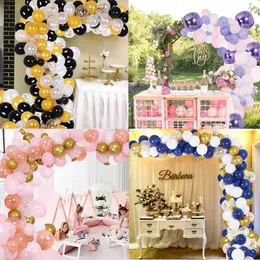 138PCS Balon Garland Kit Arch Party Decorations Pink Rose Gold Ballons na Bridal Baby Shower Birthday Wedding Party 240429