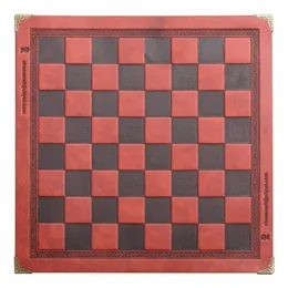 Jogos de tabuleiro de xadrez Mat Mat Chessboard Roll Up Chess Board for Adult Kid Toy 240415