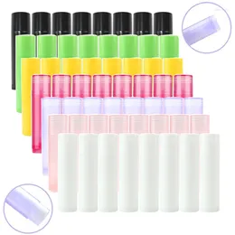 Storage Bottles 50Pcs/Sets 5ml Empty Lip Gloss Tubes Cosmetic Containers Lipstick Jars Tube Container For Travel Makeup Tools