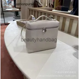 Loro Piano LP Lorospianasl LP19 Luxury Shourdle Handbags Designer Bags L Bag Backpack 2023 New Fashion Travel Luxury Lightury Lightwight and Simple 7Jyr