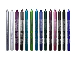 Brand 14 Colours Longlasting Eyeliner Eyeliner Pencil impermeabile Shimmer Matte Eye Hide Hid Oyte Makeup Eyeshadow Pen Cosmetic Tools1850547