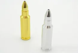 Xxl 90mm forma de bala de erva fumando tubo de metal longo spice spice manue fuma