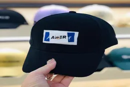 Coreano Ae Tide Ader Baseball Street Small Leather Label Cap Couch039S Visor da sole personalizzato e Curve Brim Hat2678927