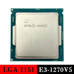 Kullanılmış Sunucu İşlemci Intel Xeon E3-1270V5 CPU LGA 1151 DDR4 DDR3L 1270 V5 LGA1151