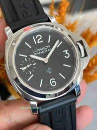 Мода Luxury Penarrei Watch Designer для нового Lumino PAM01084 Ручные механические мужские часы 44 -мм