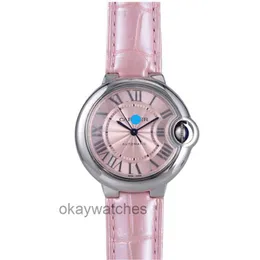 Unisex kadranları otomatik çalışma saatleri carter medieval yeni mavi balon 33mm toz plaka mekanik saat kadın wsbb0002