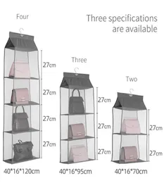 Depolama kutuları kutular 2346 Pocket Asma Çanta Organizatörü Dolap Dolap Toz geçirmez çanta Çanta Büyük Tote Giysileri37761437