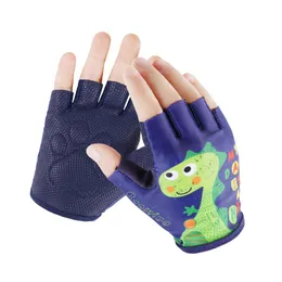 Cycling Gloves Kids Outdoor Sport Road Mountain Bike Monkey Bars Uneven Fit Boys And Girls Age For 3-10 With Grip Control