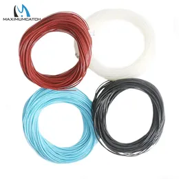 MaximumCatch 100ft 49WT Intermediate Spattigliando Fly Linea di pesca Peso in avanti ClearBlueBrownblack Colore 240425