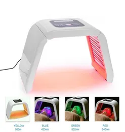 Korea Portable OMEGA Light Led Pdt Therapy Red Blue Green Yellow Face body Light Potherapy Lamp Facials Machine Facial Rejuvena9766780