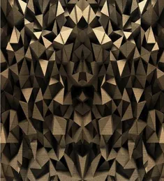 リビングルームのためのモダンな壁紙シンプルな3D幾何学的壁紙ソリッドソファTV背景壁9580457