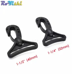 25pcslot Plastic Swivel Snap Hooks for Bag Belts Straps Keychain Clasp Backpack Accessories8810166