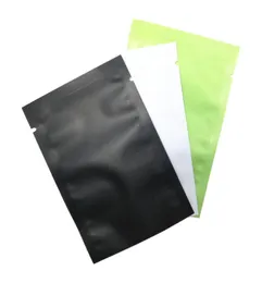 Gift Wrap 100PCS Matte Flat Open Top Aluminum Foil Bag Vacuum Heat Seal Packaging Pouches Dried Food Coffee Tea Mylar Smell Proof4927751