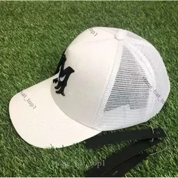 Amirir Baseball Cap Setki Casquette luksusowy kapelusz dla mężczyzny Curlywig Projektant Hat Sunprotection Amirir Hat Canvas z mężczyznami worka na kurz mody Hats 6013