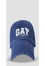 S Caps Paris Pride Baseball Cap Blue 2022 New Spring and Summer Men3161945