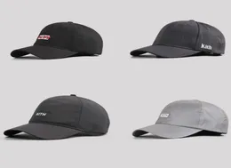 T65i Kith Baseball Cap for Men Women Sun Hat Mander Designer Snapback Trucker Hat Hip Hop Harajuku Golf Visor Regulowane Summer8069481