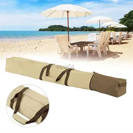 Sacos de fraldas Bolsa de armazenamento de guarda -chuva 67 polegadas de praia ao ar livre Bolsa à prova de poeira Dobra de poeira para caminhada ao ar livre D240429